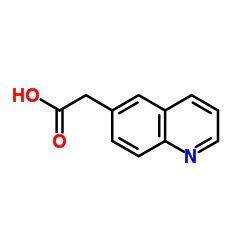 6-喹啉乙酸结构式