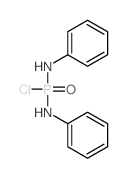 Phosphorodiamidicchloride, N,N'-diphenyl- (7CI,8CI,9CI) Structure