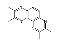 2,3,8,9-tetramethylpyrazino[2,3-f]quinoxaline结构式