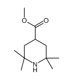 4-Piperidinecarboxylic acid, 2,2,6,6-tetramethyl-, methyl ester结构式