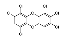 1,2,3,6,8,9-hexachlorodibenzo-p-dioxin结构式