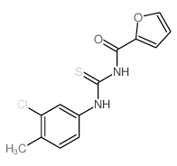 N-[(3-chloro-4-methyl-phenyl)thiocarbamoyl]furan-2-carboxamide picture