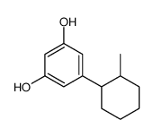 5-(2-methylcyclohexyl)benzene-1,3-diol结构式