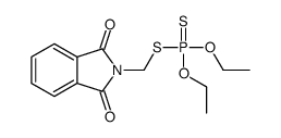 Dithiophosphoric acid O,O-diethyl S-[(1,3-dihydro-1,3-dioxo-2H-isoindol-2-yl)methyl] ester结构式