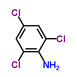 2,4,6-Trichloroaniline structure