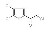 2-chloro-1-(4,5-dichlorothiophen-2-yl)ethanone Structure