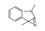 N,N,3-trimethyl-3-phenylazirin-2-amine结构式
