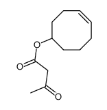 cyclooct-4-en-1-yl 3-oxobutanoate结构式