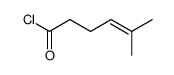 5-methylhex-4-enoyl chloride结构式