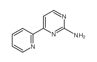 4-(吡啶-2基)嘧啶-2-胺结构式