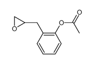 1-acetoxy-2-(2,3-epoxypropyl)benzene Structure