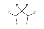 1,1,2,2,3,3-hexafluoropropane结构式