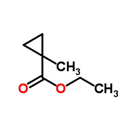 1-甲基环丙烷-1-甲酸乙酯结构式