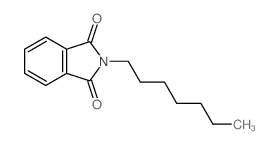 1H-Isoindole-1,3(2H)-dione,2-heptyl-结构式