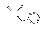 1-benzyl-3-methylideneazetidin-2-one结构式