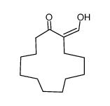 α-(Hydroxymethylene)cyclotridecanone Structure