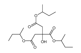 tributan-2-yl 2-hydroxypropane-1,2,3-tricarboxylate Structure