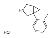 1-(o-tolyl)-3-azabicyclo[3.1.0]hexane hydrochloride Structure