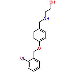 2-({4-[(2-Chlorobenzyl)oxy]benzyl}amino)ethanol Structure