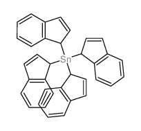 tetrakis(1H-inden-1-yl)stannane Structure
