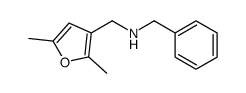 3-Furanmethanamine,2,5-dimethyl-N-(phenylmethyl)-(9CI) Structure