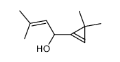 1-(1'-hydroxy-3'-methylbutene-2'-yl)-3,3-dimethylcyclopropene Structure