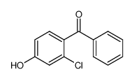 (2-Chlor-4-hydroxyphenyl)phenylketon Structure