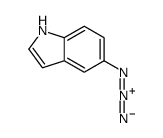 5-azidoindole结构式