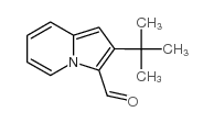 2-叔丁基吲哚嗪-3-甲醛结构式