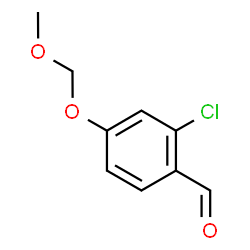 2-Chloro-4-(methoxymethoxy)benzaldehyde结构式
