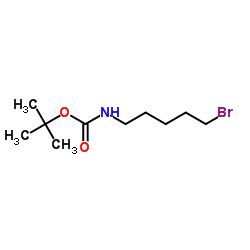2-Methyl-2-propanyl (5-bromopentyl)carbamate Structure