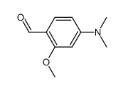 4-二甲氨基-2-甲氧基苯甲醛结构式