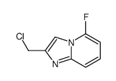 2-(Chloromethyl)-5-fluoroimidazo[1,2-a]pyridine结构式