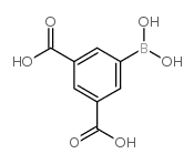 3,5-二羧基苯基硼酸结构式