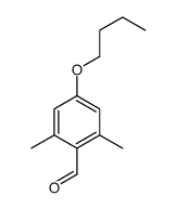 4-butoxy-2,6-dimethylbenzaldehyde Structure