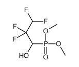 1-dimethoxyphosphoryl-2,2,3,3-tetrafluoropropan-1-ol结构式