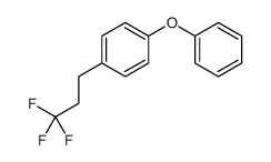 1-phenoxy-4-(3,3,3-trifluoropropyl)benzene Structure