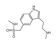 N-Desmethyl Sumatriptan Structure