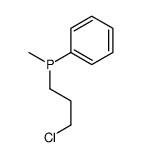 3-chloropropyl-methyl-phenylphosphane结构式