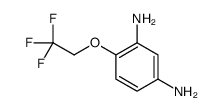 4-(2,2,2-trifluoroethoxy)benzene-1,3-diamine Structure