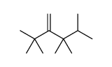 2,2,4,4,5-pentamethyl-3-methylidenehexane结构式