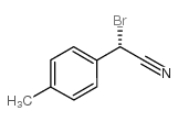 (S)-alpha-溴-alpha-(4-甲基 苯基)-乙腈结构式