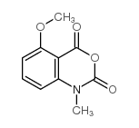 5-甲氧基-1-甲基-1H-苯并[d] [1,3]噁嗪-2,4-二酮结构式