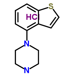 4-哌嗪基苯并噻吩盐酸盐结构式