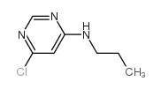 4-氯-6-丙基氨基嘧啶结构式