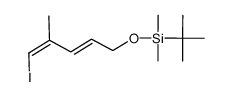 (1Z,3E)-5-(tert-butyldimethylsilyloxy)-1-iodo-2-methyl-1,3-pentadiene Structure