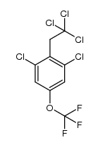1,3-dichloro-2-(2,2,2-trichloroethyl)-5-(trifluoromethoxy)benzene Structure