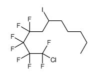 1-chloro-1,1,2,2,3,3,4,4-octafluoro-6-iodoundecane结构式