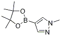 1-甲基吡唑-4-硼酸嚬哪醇酯结构式