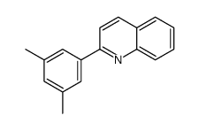 2-(3,5-二甲苯基)喹啉结构式